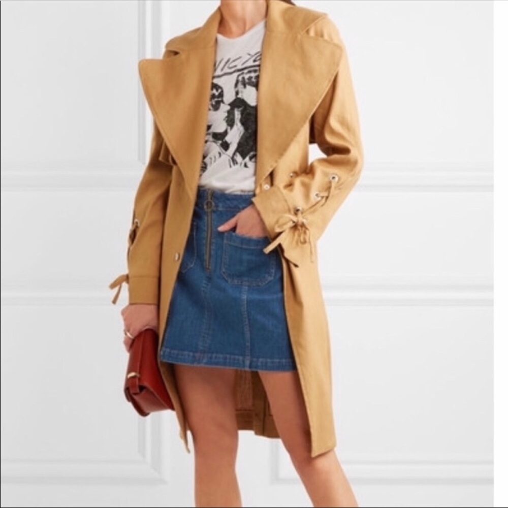 Madewell Blue Denim Skirt